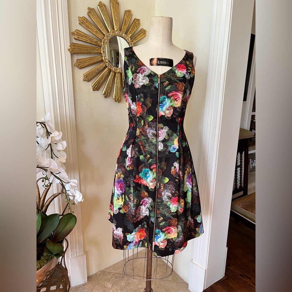 Zipper front dress